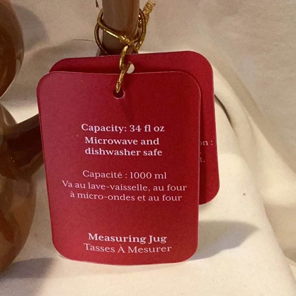 Gingerbread Measuring Pitcher/Jug